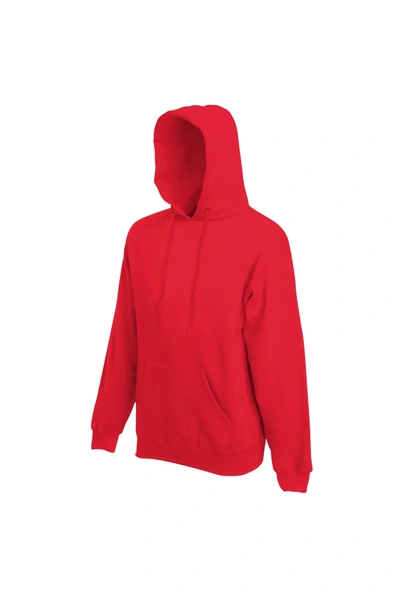 Fruit Of The Loom Mens Premium 70/30 Hooded Sweatshirt / Hoodie (red)