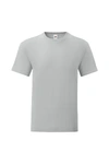 Fruit Of The Loom Mens Iconic T-shirt (pack Of 5) (zinc Grey)