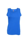 Fruit Of The Loom Womens/ladies Sleeveless Lady-fit Performance Vest Top (royal Bl In Blue