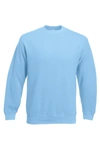 Fruit Of The Loom Mens Set-in Belcoro® Yarn Sweatshirt (sky Blue)