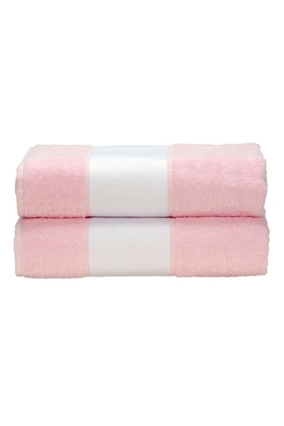 A&r Towels Subli-me Bath Towel (light Pink) (one Size)
