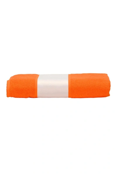 A&r Towels Subli-me Hand Towel (bright Orange) (one Size)