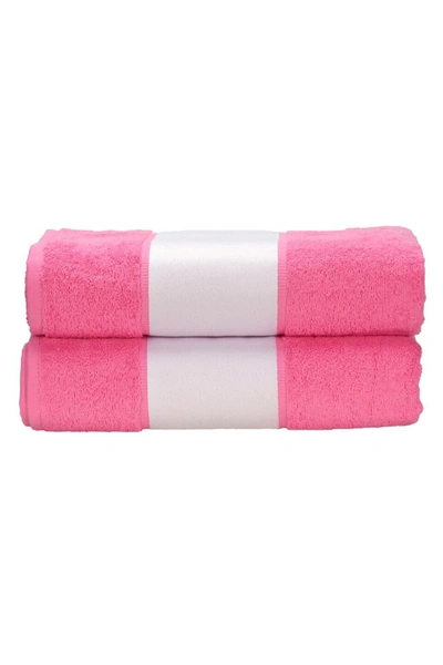 A&r Towels Subli-me Bath Towel (pink) (one Size)