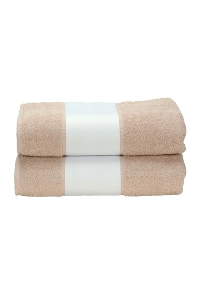 A&r Towels Subli-me Bath Towel (sand) (one Size) In Brown