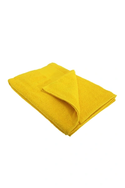 Sols Island Bath Towel (30 X 56 Inches) (lemon) (one) In Yellow