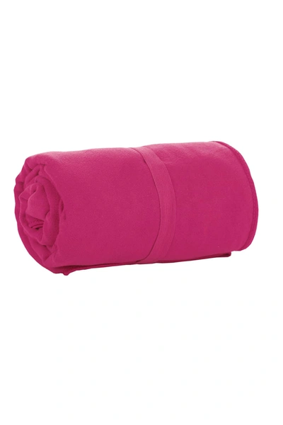 Sols Atoll Microfiber Hand Towel (fuchsia) (20 X 40in) In Pink