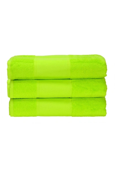 A&r Towels Print-me Hand Towel (lime Green) (one Size)