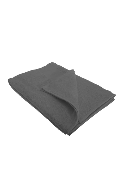 Sols Island Bath Towel (30 X 56 Inches) (dark Grey) (one)