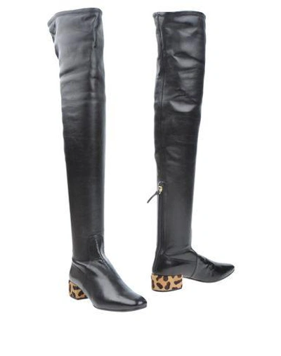 Francesco Russo Boots In Black