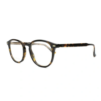 Gucci Gg0187o Havana Unisex Eyeglasses