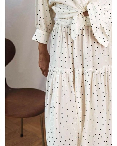 Lolly's Laundry Cokko Skirt Creme Dot Print | ModeSens