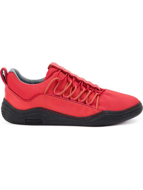 red lanvin sneakers