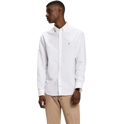 Tommy Hilfiger New York Fit Oxford Shirt - Bright White | ModeSens