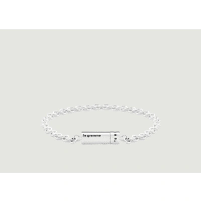 Le Gramme Cable Chain 11g Bracelet In Silver