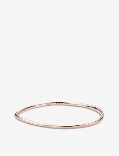Monica Vinader Nura Reef 18ct Rose-gold Vermeil Bracelet In Rose Gold