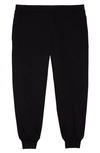 Alexander Mcqueen Mcqueen Graffiti Joggers In Black/white