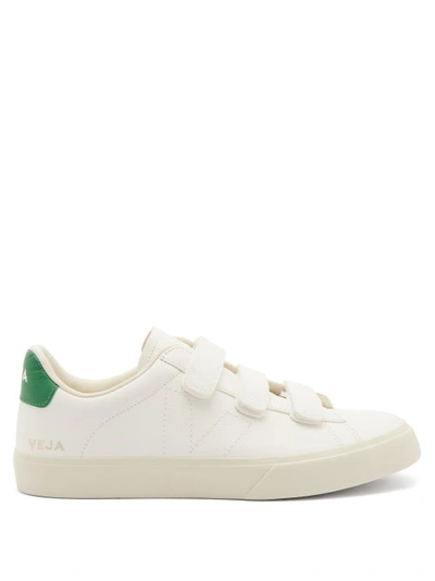 Veja Men's Recife Leather Low-top Trainers In White/comb