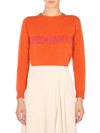 Alberta Ferretti Bohemian Life Sweater In Orange