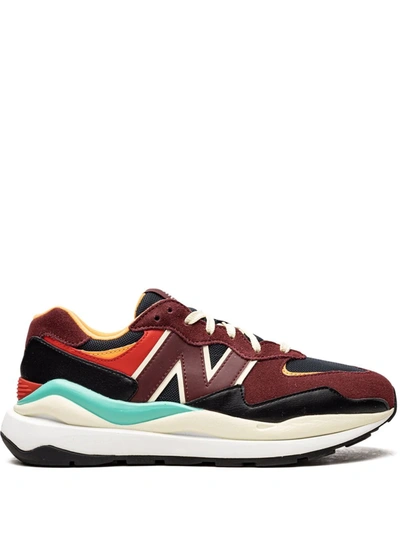 New Balance Unisex 57/40 Suede Low-top Sneakers In Red