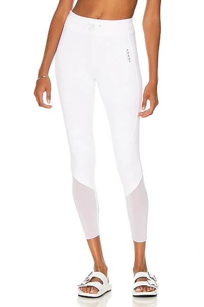 Koral Focus High Rise Black Out Legging In White