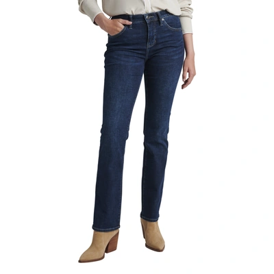 Jag Jeans Paley High Rise Bootcut Pull On Jeans In Anchor Blue