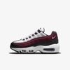 Nike Air Max 95 Recraft Big Kids' Shoes In White,dark Beetroot,black,pure Violet