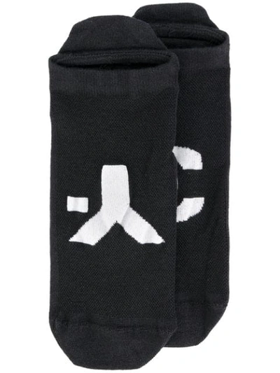 Y-3 Branded Socks - Black