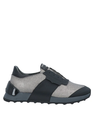 Alberto Guardiani Sneakers In Silver