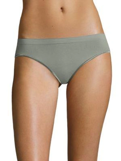 Hanro Touch Feeling High-cut Brief In Moss Green