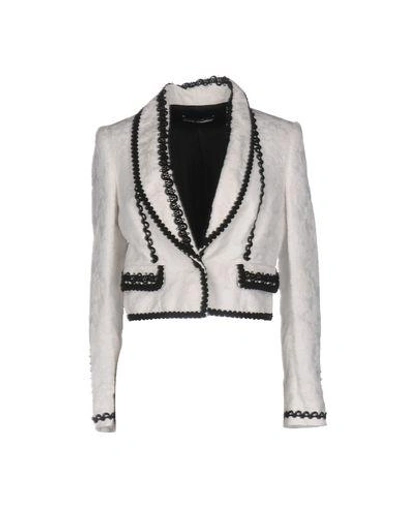 Dolce & Gabbana Blazers In White