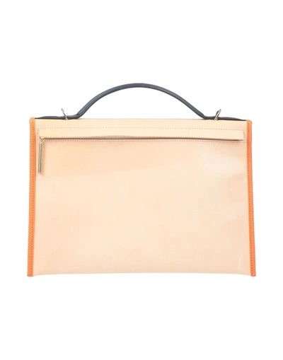 Pb 0110 Handbags In Orange