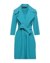 Chiara Boni La Petite Robe Overcoats In Turquoise