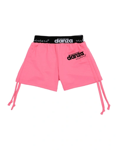 Dimensione Danza Sisters Kids' Dimensione Danza Shorts Felpina Elax. Bimba Toddler Girl Shorts & Bermuda Shorts Fuchsia Size 5 Cott In Pink