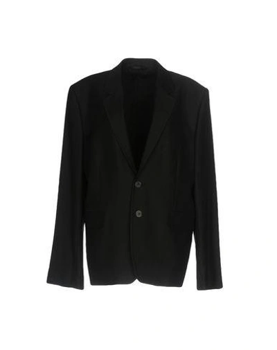 Ann Demeulemeester Blazers In Black