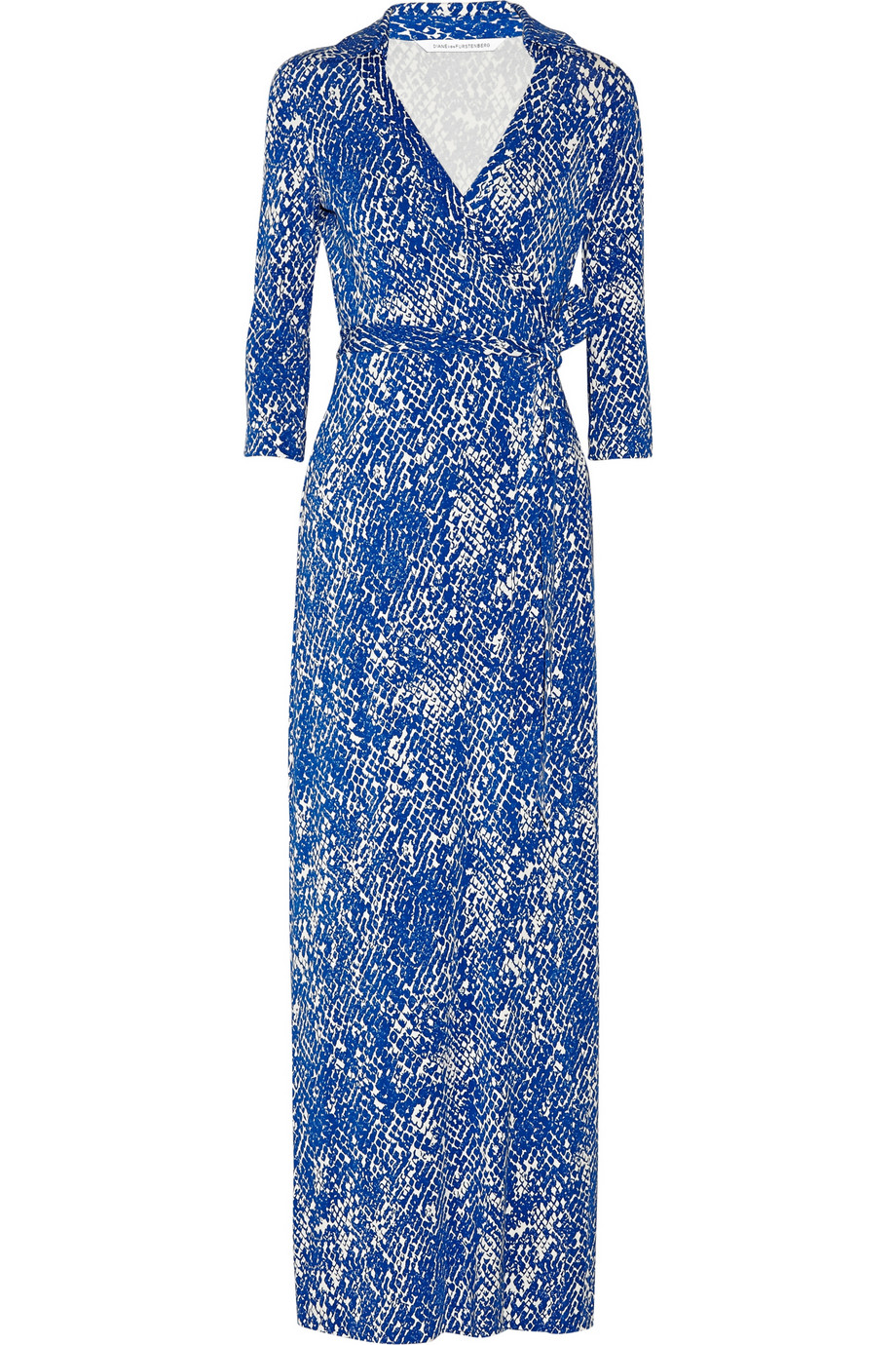 Diane Von Furstenberg Abigail Snake-print Jersey Wrap Dress | ModeSens