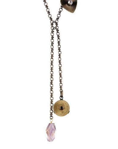 Lanvin Necklaces In Gold