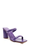 Schutz Ully Leather Sandal In Purple Cherry