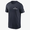Nike Men's Houston Texans Local Phrase T-shirt In Marine