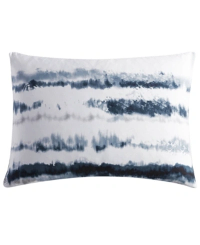 Vera Wang Obscura Pillow Sham, Standard In Blue