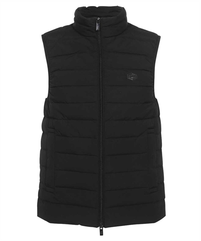 Emporio Armani Black Quilted Shell Gilet