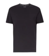 Calvin Klein Ultra-soft Modern Lounge Crewneck T-shirt In Black