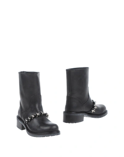 Dsquared2 Ankle Boots In Black