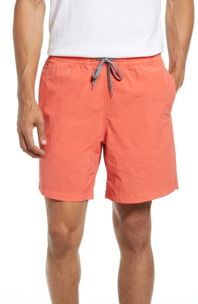 Bonobos Anywhere Drawstring Shorts In Coral Blaze