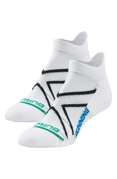 Burlix Assorted 2-pack Sport Running Liner Socks In White