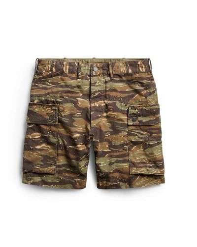 c*1様 RRL TIGER STRIPE CAMO CARGO SHORT P Polo Ralph Lauren Rrl Camo