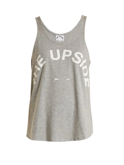 The Upside Issy Performance Tank Top In Grey