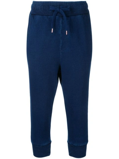 The Upside Rak Shak Cotton-jersey Trousers In Blue