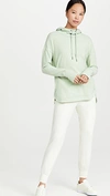 Sweaty Betty Escape Luxe Fleece Hoodie In Terrain Green