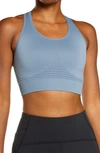 Sweaty Betty Stamina Sports Bra (buy More & Save) In Steel Blue