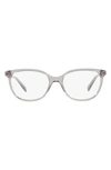 Tiffany & Co 54mm Square Optical Glasses In Crystal Grey